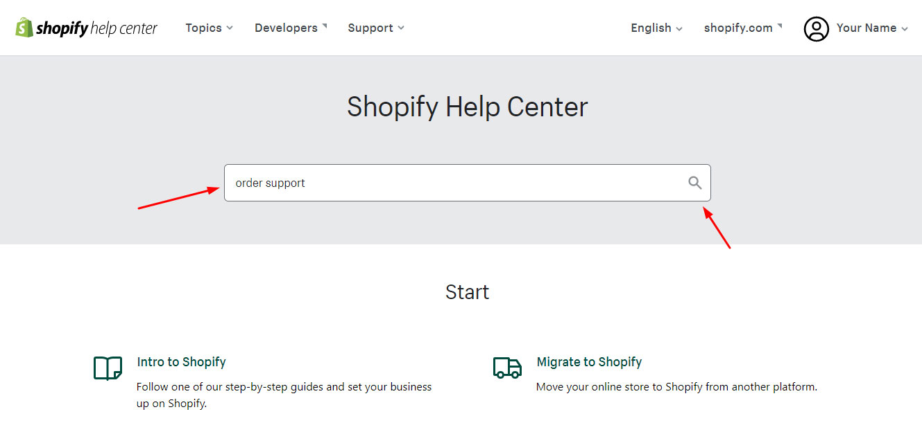 How to contact Shopify Support
